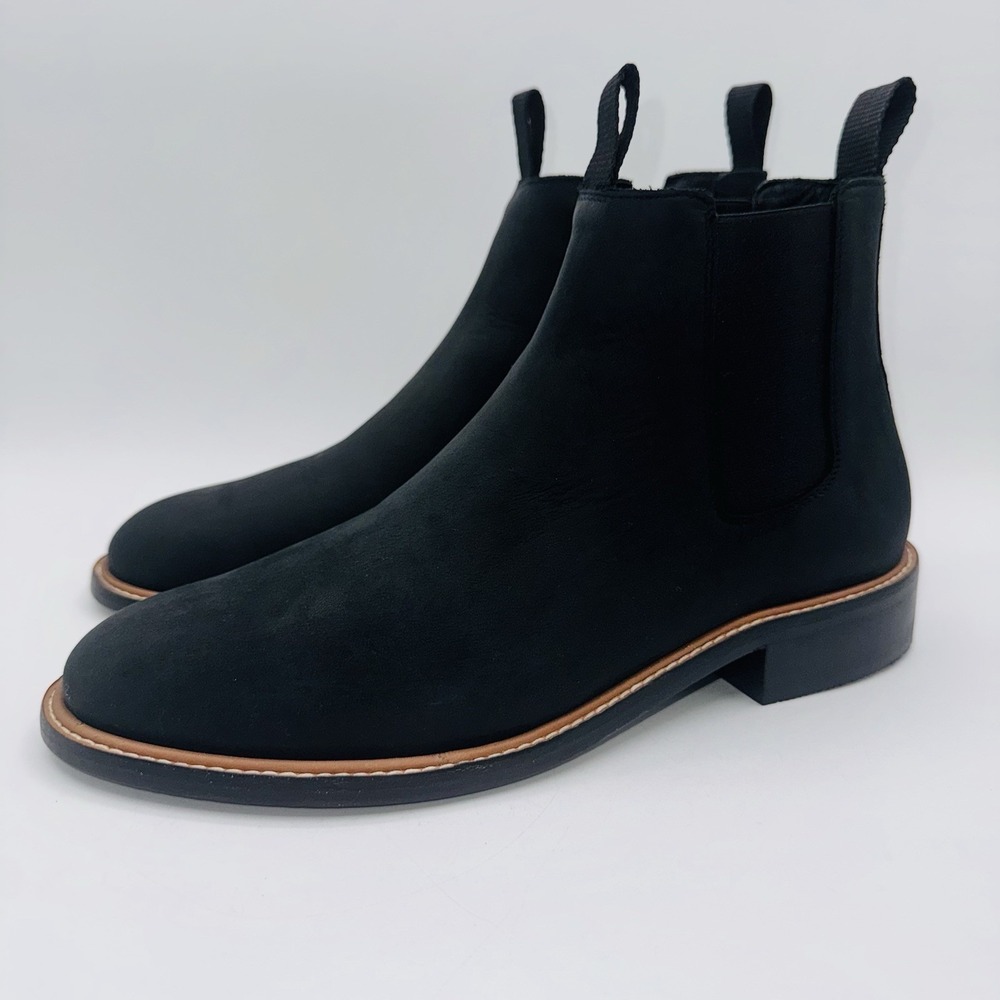 Dan Post Chelsea Boots Men's Size 9 Black Leather